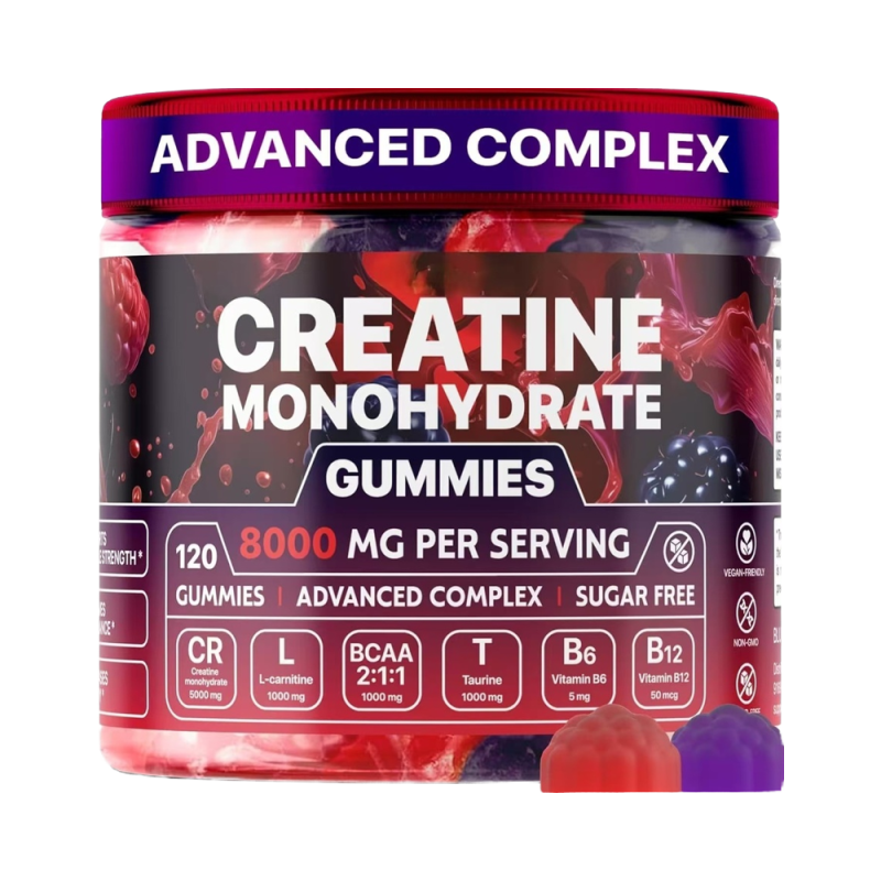 Creatine Gummy Factory - Bulk Hot Selling Monohydrate Softgels Cross-Border Vitamins