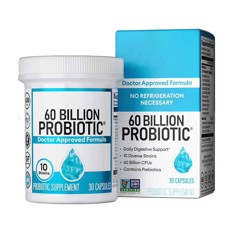 Probiotic Capsule Supplier - Bulk OEM 60 Billion Dietary Supplement Adult Wellness