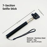 Selfie Stick Manufacturer - 3 in 1 with Adapter