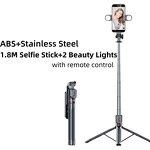 Selfie Stick Tripod Manufacturer - 1.8m Remote