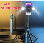 Phone Tripod Manufacturer - 1.68m with Light