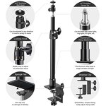 Light Stand Manufacturer - Aluminum C-Clamp OEM