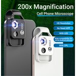 Microscope Lens Manufacturer - 200X Magnifying