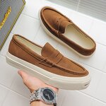 Men's Loafers Manufacturer - Cow Suede OEM/ODM
