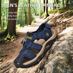 Men's Sandals Manufacturer - Closed-Toe Leather