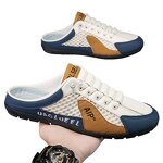 Men's Half-Slippers Manufacturer - Breathable Mesh