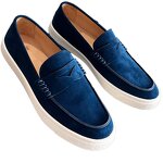 Men's Loafers Manufacturer - Cow Suede OEM