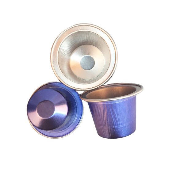 Aluminum Coffee Capsule Manufacturer - Empty Compatible for Packaging