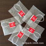 Nylon Triangle Tea Bag Manufacturer - 100-Piece Pack Kraft Paper Seal Custom Logo