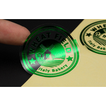 Packaging Labels Stickers Manufacturer - Custom Clear Logo Round Christmas Vinyl PVC