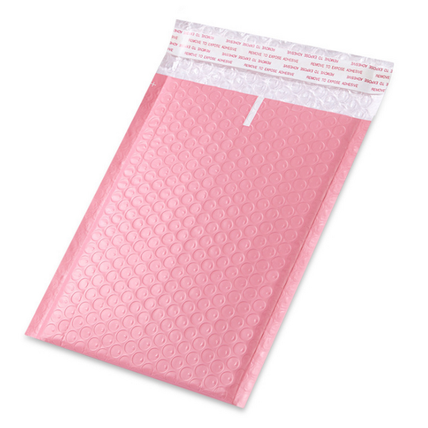 Pink Bubble Mailer Bag Manufacturer - Custom Logo Size Eco-friendly Shipping Envelope