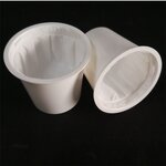 Biodegradable Empty Coffee K Cup Manufacturer - Disposable with Aluminum Foil Lid