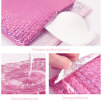 Pink Bubble Mailer Bag Manufacturer - Custom Logo Size Eco-friendly Shipping Envelope