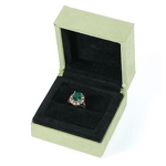 Gift Jewelry Box Manufacturer - Customized Velvet Set Luxury Ring Box Leather