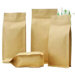 Eight Sides Stand up Coffee Pouch Manufacturer - 125g-1kg Matte Aluminum Foiled