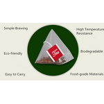 Nylon Pyramid Tea Bag Manufacturer - Organic Green Black Tea Packaging