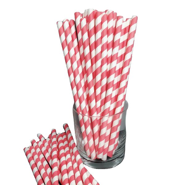 Disposable Paper Straws Manufacturer - Best Selling Christmas Printed Colorful