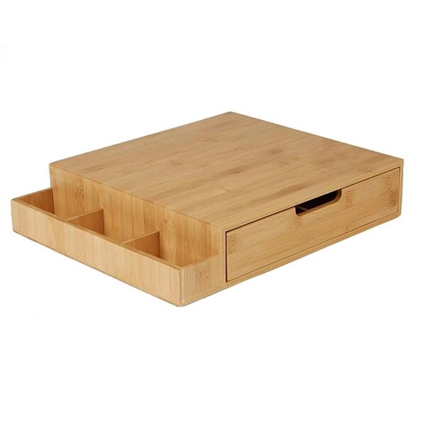 Bamboo Coffee Capsule Box Manufacturer - New Design Dispenser Holder for K Cups