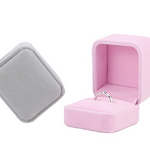 Gift Jewelry Box Manufacturer - Customized Velvet Set Luxury Ring Box Leather
