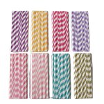 Black Plastic Paper Straws Factory - Customized for Individual Household Use