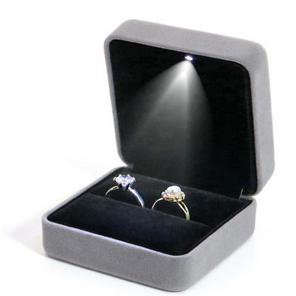 Multiple Ring Box Manufacturer - Wholesale Custom Luxury Gift with Light Matte