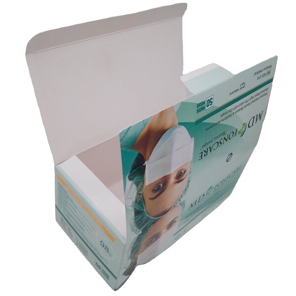 Face Mask Box Factory - Custom Printed Rectangle 50pcs Disposable 3-Ply