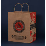 Food Take Away Paper Bag Factory - Eco-friendly Wholesale Custom Printing Stickers