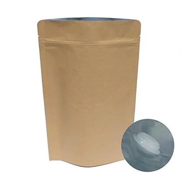 Aluminum Foil Zipper Pouch Factory - Moisture-Proof Stand-Up Kraft Paper