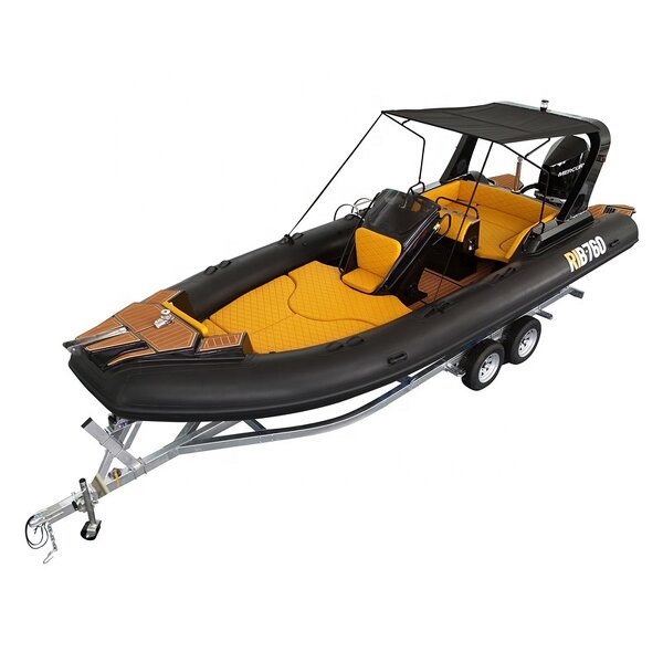 RIB Boat Manufacturer - 25ft Navy Black