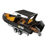 RIB Boat Manufacturer - 25ft Navy Black