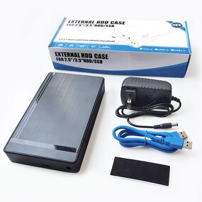 3.5 Inch HDD Enclosure Factory - Wholesale Tool-Free External Mobile Case