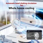 USB Table Fan Manufacturer - Full-Automatic Circulation Clip for Office