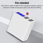 6-Port USB Charger Manufacturer - LCD Display 40W Universal Smart Hub