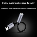 Type-C to 3.5mm Adapter Manufacturer - Audio Cable with 3A Fast Charging