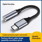 Type-C to 3.5mm Adapter Manufacturer - Audio Cable with 3A Fast Charging