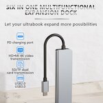 Type C USB Hub Factory - Hot Sale Multi-Functional for Computer Projector