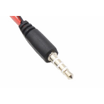Stereo Audio Adapter Cable Manufacturer - 4-Pole 3.5mm Male to 2 Female