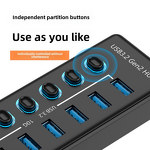 USB 3.2 Hub Manufacturer - Private Model 11-Port 10Gbps Docking Station