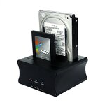 HDD Docking Station Manufacturer - USB3.0 2-Bay Aluminum Case with Cloning