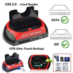 Dual-Disk HDD Base Manufacturer - All in 1 2.5 3.5" SATA OTB Multifunctional