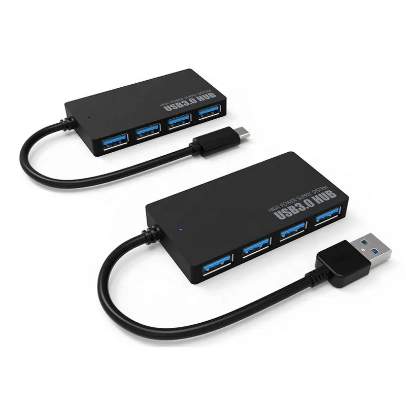 USB 3.0 Hub Manufacturer - 4 Port High-Speed Type C Adapter Multi-Systems