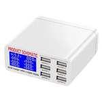 6-Port USB Charger Manufacturer - LCD Display 40W Universal Smart Hub