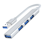 4-in-1 USB C Hub Manufacturer - Aluminum Alloy 3.0 to 4 Ports High-Speed