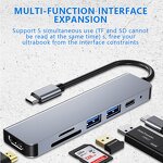 Type C USB Hub Factory - Hot Sale Multi-Functional for Computer Projector