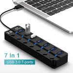 USB 3.0 Hub for PC Manufacturer - High-Speed 4/7 Port Splitter with Switch