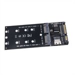 U.2 to M.2 SSD Converter Manufacturer - SFF-8654 22Pin for SATA Expansion