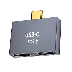 USB C Splitter Adapter Manufacturer - Dual Male Female Pure Copper Extension