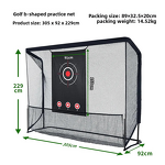 Golf Practice Net Manufacturer - 10x7ft Anti Rebound