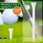 Golf Tees Manufacturer - Bamboo Biodegradable