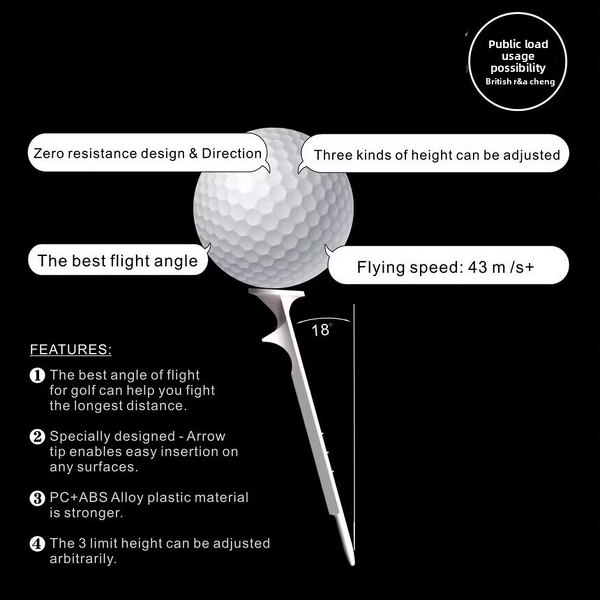 Golf Tees Manufacturer - 83mm Plastic OEM